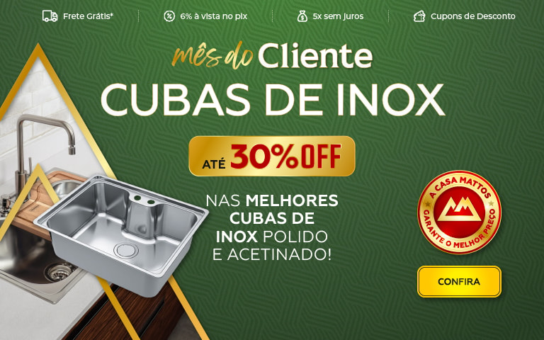 Cubas Inox | Casa Mattos