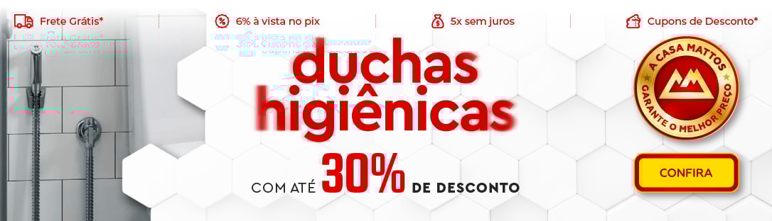 Duchas Higiênicas | Casa Mattos