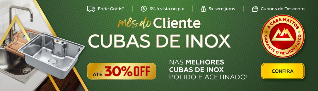 Cubas Inox | Casa Mattos