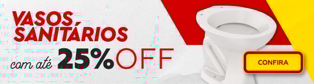 Vasos sanitários com até 25% Off | Casa Mattos