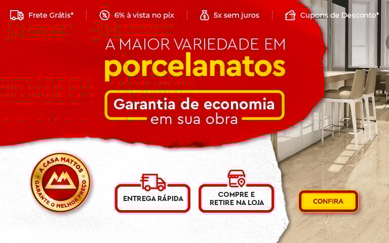Seleção de Porcelanatos | Casa Mattos