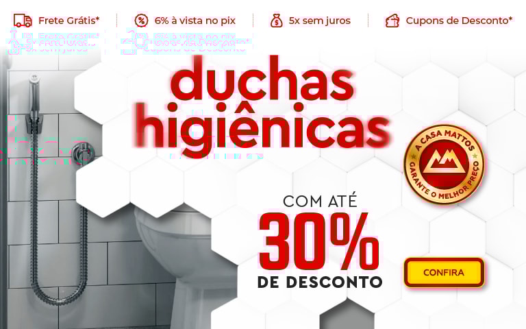 Duchas Higiênicas | Casa Mattos