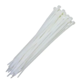 Abraçadeira Branca de Nylon 100x2,5mm Thompson
