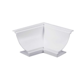 Acabamento Fortlev para Canto Interno PVC Branco