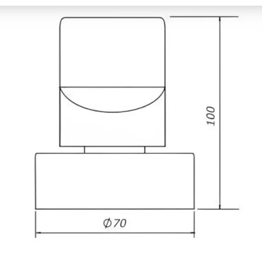 Acabamento Goa Universal para Registro 1/2”, 3/4” e 1”