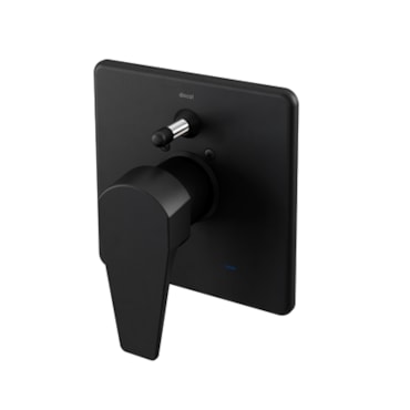 Acabamento Monocomando Docol Lift Onix Chuv./Banheira Preto