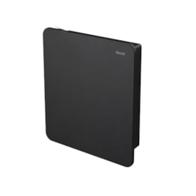 Acabamento Preto Fosco para Válvula de Descarga Docolflat Ônix