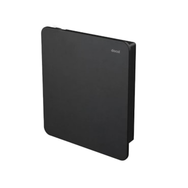 Acabamento Preto Fosco para Válvula de Descarga Docolflat Ônix Acabamento Preto Fosco para Válvula de Descarga Docolflat Ônix