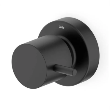 Acabamento Registro Celite 3/4 Preto Matte Base Universal Acabamento Registro Celite 3/4 Preto Matte Base Universal