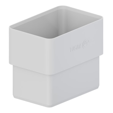 Acoplamento Retangular Aquapluv Style Branco Acoplamento Retangular Aquapluv Style Branco