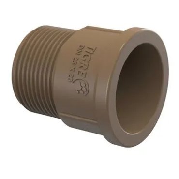 Adaptador Soldável Curto PVC 25x3/4'' Adaptador Soldável Curto PVC 25x3/4''