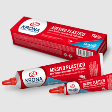 Adesivo Krona Para Tubos e Conexões PVC 17g Adesivo Krona Para Tubos e Conexões PVC 17g