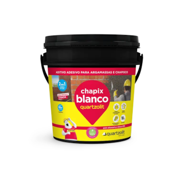 Adesivo p/ Chapisco e Argamassa Blanco Quartzolit 1L Adesivo p/ Chapisco e Argamassa Blanco Quartzolit 1L