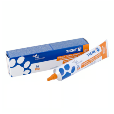 Adesivo Plástico PVC Tigre Incolor 75g Adesivo Plástico PVC Tigre Incolor 75g