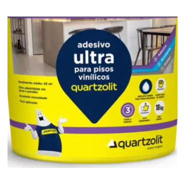 Adesivo Ultra Piso Vinílico Branco 18kg