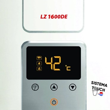 Aquecedor Lorenzetti Eletrônico Branco a Gás 1600D GLP 15l/min