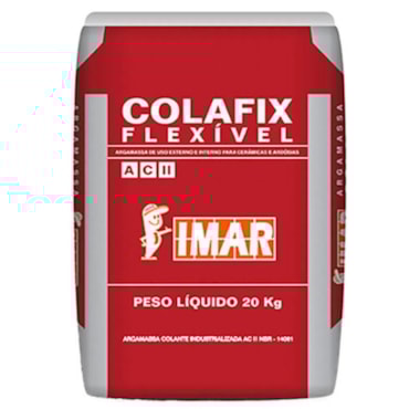 Argamassa Imar Flexível ACII 20kg Argamassa Imar Flexível ACII 20kg
