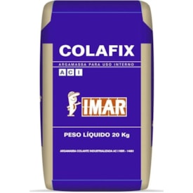 Argamassa Interna Imar Colante Cinza 20kg