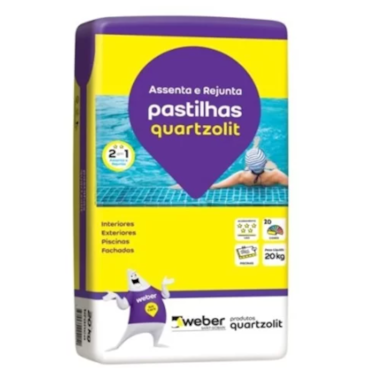 Argamassa para Pastilha Interno e Externo Cinza Ártico 5kg