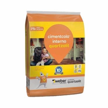 Argamassa Quartzolit Cimentcola Interno ACI 5kgs Argamassa Quartzolit Cimentcola Interno ACI 5kgs