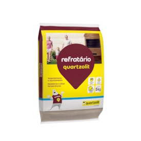 Argamassa Refratários Interno e Externo Cinza 5kg