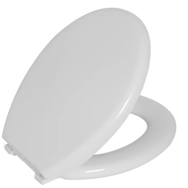 Assento Sanitário Astra Almofadado Convencional Branco Assento Sanitário Astra Almofadado Convencional Branco