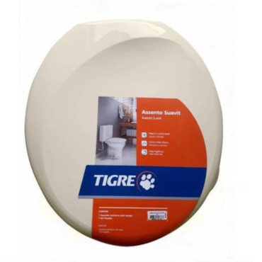 Assento Sanitário Convencional Max Tigre Bege Assento Sanitário Convencional Max Tigre Bege