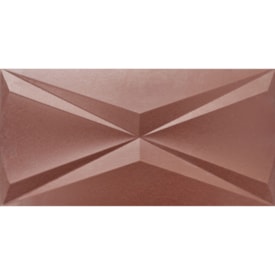 Azulejo Roca Cubic Steel Cobre Metalizado 30x60cm
