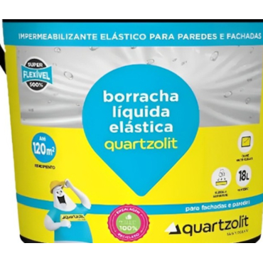 Balde Borracha Liquida Branca 18kg