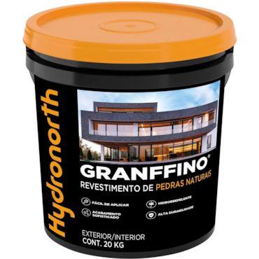 Balde Granffino Hydronorth Pedras Naturais Marrocos 20Kg