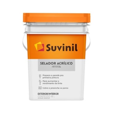 Balde Selador Acrílico Suvinil 18L