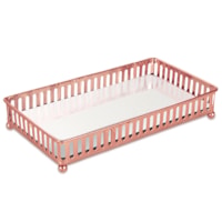 Bandeja Mart  em Metal Cobre 24cm