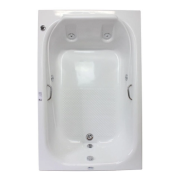 Banheira Hidromassagem Dupla Ouro Fino Cristal 170cmx110cm 220V Banheira Hidromassagem Dupla Ouro Fino Cristal 170cmx110cm 220V