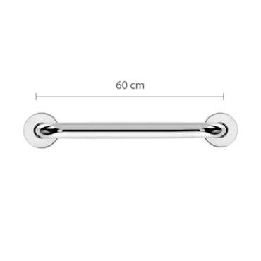 Barra de Apoio Reta Astra Inox 60cm
