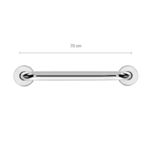 Barra de Apoio Reta Astra Inox 70cm