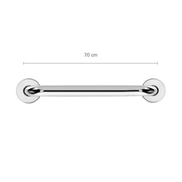 Barra de Apoio Reta Astra Inox 70cm