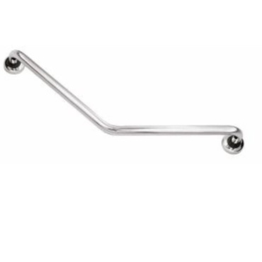 Barra de Apoio Talita de Alumínio Cromada 45° Graus 60cm Barra de Apoio Talita de Alumínio Cromada 45° Graus 60cm