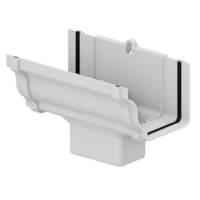 Bocal Retangular Aquapluv Style Branco