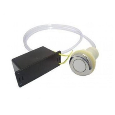 Botão Pneumático Abs Cromado Ouro Fino Botão Pneumático Abs Cromado Ouro Fino