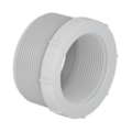 Bucha de Redução Curta PVC Branco Roscável 1.1/...