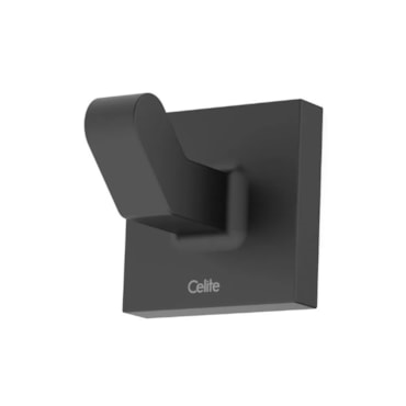 Cabide de Parede Up Celite Preto Matte