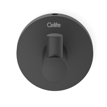 Cabide New City Preto Matte Celite Cabide New City Preto Matte Celite