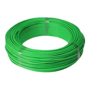 Cabo Flexível 4mm com 100m Verde Cabo Flexível 4mm com 100m Verde