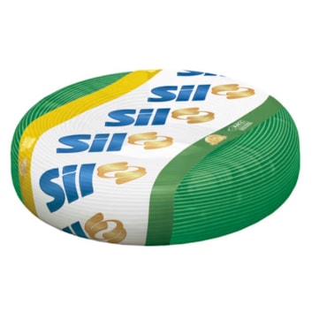 Cabo Verde de Energia em PVC/Cobre Flex Sil Fio Terra Rolo 1,5mm com 100m 750V