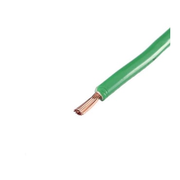 Cabo Verde de Energia em PVC/Cobre Flex Sil Fio Terra Rolo 2,5mm com 100m 750V