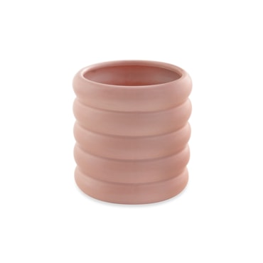 Cachepot Mart 12870 Rose Cerâmica 10cm Cachepot Mart 12870 Rose Cerâmica 10cm