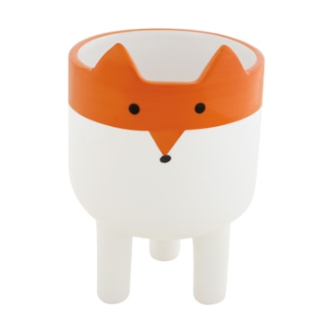 Cachepot Mart Branco Cerâmica 13cm Cachepot Mart Branco Cerâmica 13cm