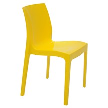 Cadeira Tramontina Alice Amarelo Conjunto C/4