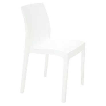Cadeira Tramontina Alice Branco Conjunto C/4