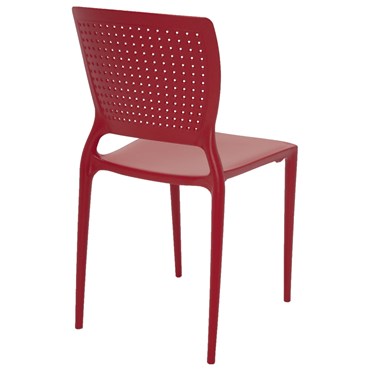 Cadeira Tramontina Safira Vermelho 1 Peça